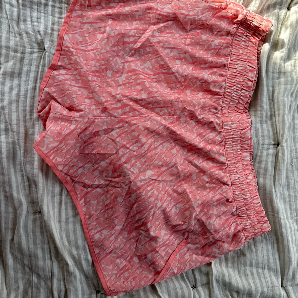 Asics Coral Patterned Women's Athletic Shorts